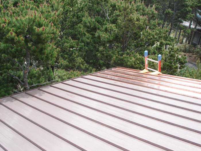 Copper Residential Roof